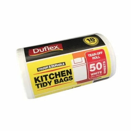 Duflex 18 Litre Bin Liners x 1000 (White)